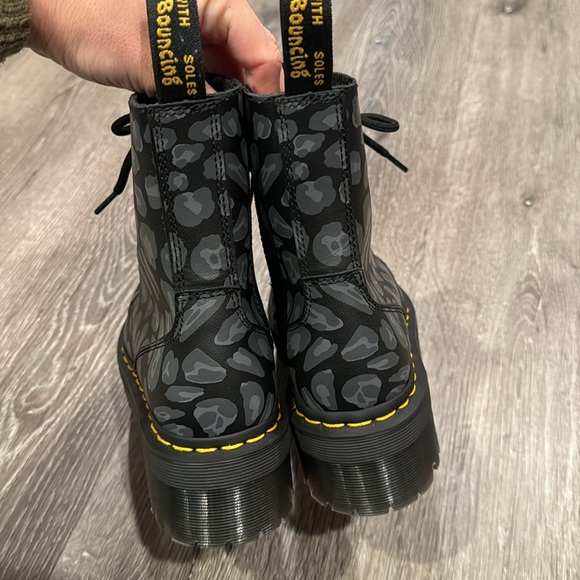 JADON BOOT LEOPARD PRINT PLATFORMS SIZE 6 - Picture 12 of 15